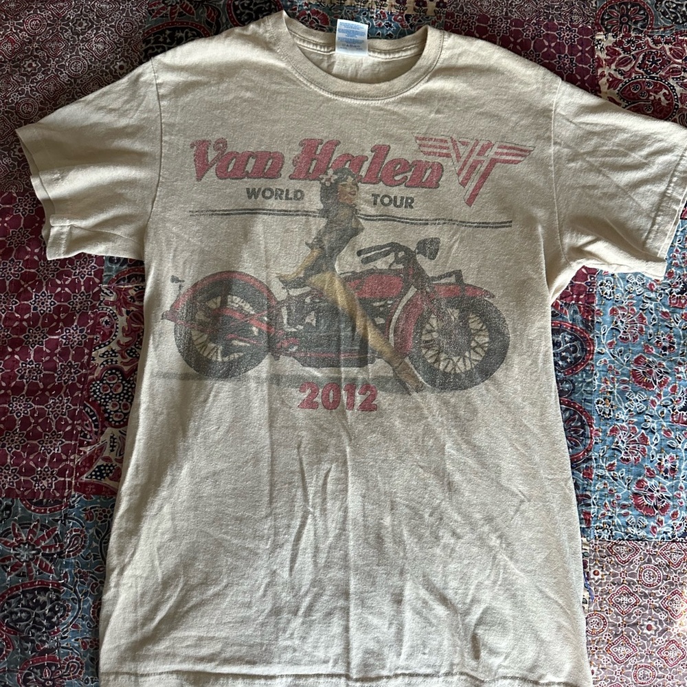 2012 Van Halen Concert Tshirt